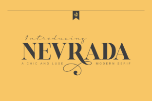 AL Nevrada: A Display Font That Brings Refined Drama to Editorial Layouts