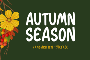 Autumn Season Font: A Friendly Display Typeface for Fall Campaigns