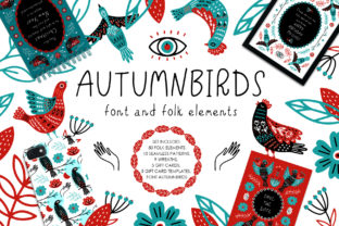 Autumnbirds: A Display Font with Quiet Authority