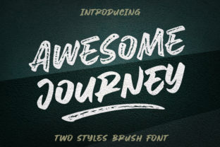 Awesome Journey Font: Bold & Beautiful