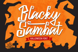 Blacky Sambat: A Spooky Font for Business
