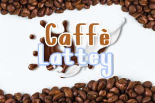 Caffe Lattey Font: A Warm Display Typeface for Handmade Labels and Shop Branding