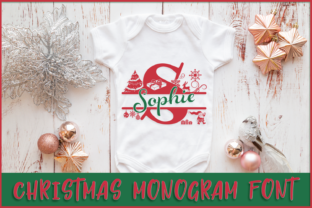 Christmas Monogram: A Display Font with Editorial Charm