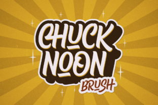 Chuck Noon Brush: A Vintage Display Font
