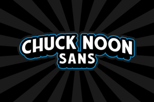 Chuck Noon Sans: A Bold Display Font