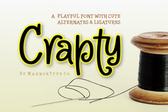 Crapty: A Fun Font for Creative Projects