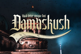 Damaskush: A Vintage Font for Timeless Design