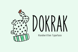 Dokrak: A Handwritten Font for Creative Campaigns