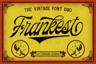 Frankest: A Vintage Display Font