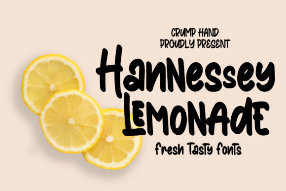 Hannessy Lemonade: A Display Font That Brings Summer Energy to Web Design