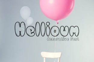 Hellioum: A Retro-Inspired Display Font
