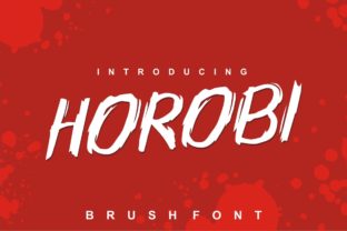 Horobi Font Review: A Bold Display for Web Designers
