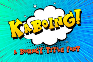 Kaboing: A Fun Display Font for Web Design