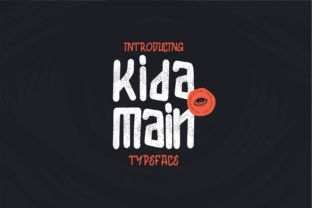 Kida Main: A Bold Display Font
