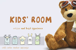 Kids Room: A Playful Display Font