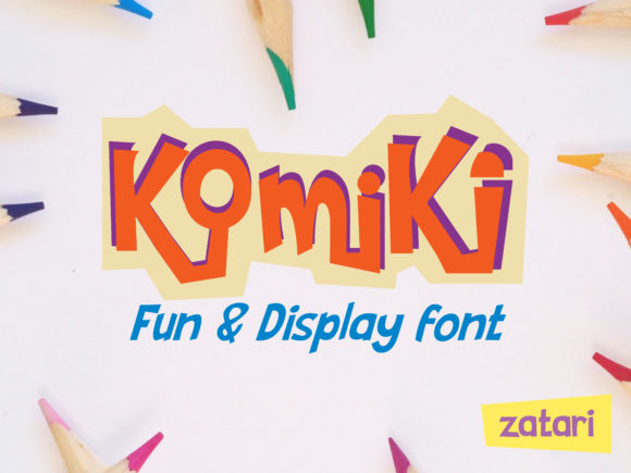 Komiki: A Playful Display Font for Web Design