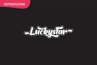 Luckystar: A Bold Display Font for Digital Marketing