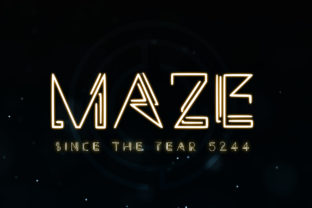 Maze Font: A Display Typeface for Bold Editorial Design
