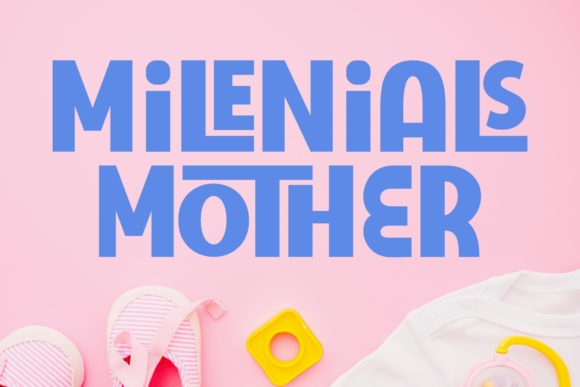 Milenials Mother: A Timeless Display Font