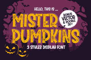 Mister Pumpkins Font for Creative Makers