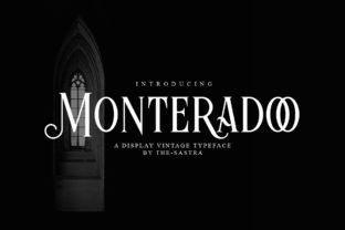 Monteradoo: A Classy Display Font