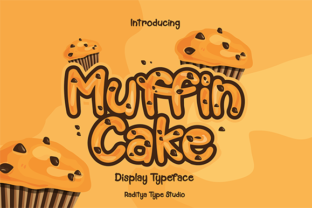 Muffin Cake Font: Sweet and Stylish