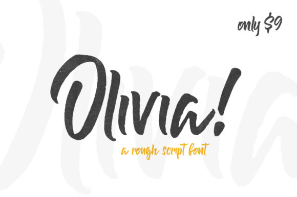 Olivia: A Bold Display Font