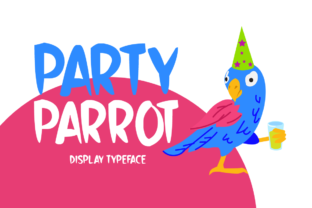 Party Parrot: A Fun Display Font