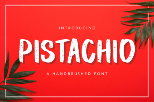 Pistachio: A Display Font with Editorial Personality