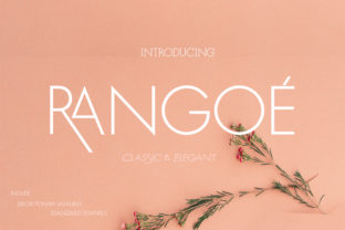 Rangoe: A Modern Display Font for Web Design