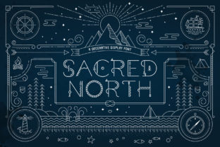 Sacred North: A Display Font for Branding