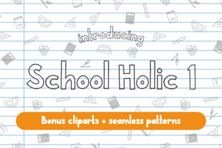 School Holic 1: A Friendly Display Font