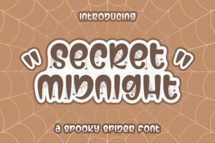 Secret Midnight Font for Bold Designs
