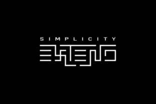 Simplicity Extend Font for Editorial Design