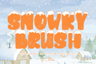 Snowkybrush: A Cool Display Font for Modern Web Design