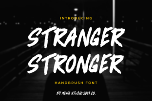 Stranger Stronger: A Bold Display Font That Elevates Campaign Visuals