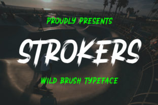 Strokers: A Bold Font for Creative Makers