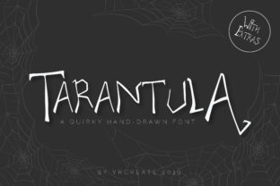 Tarantula: A Spooky Display Font for Editorial Design Projects