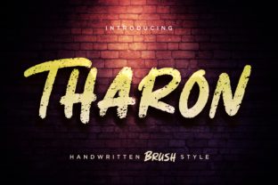 Tharon: A Bold Display Font