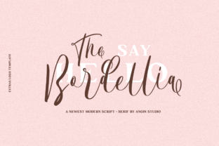The Bordellia Duo: A Font for Impact