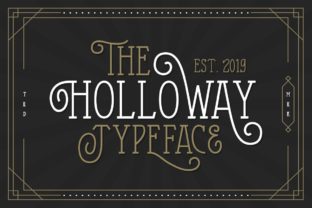 The Holloway Font: Vintage Style for Modern Marketing