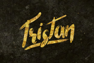 Tristan: A Bold Display Font