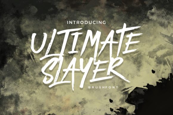 Ultimate Slayer: A Display Font That Commands Attention