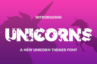 Unicorns Font: A Dreamy Display Type