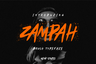 Zampah: A Bold Display Font